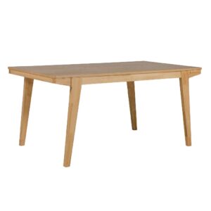 Casper Wooden Rectangular Dining Table In Natural