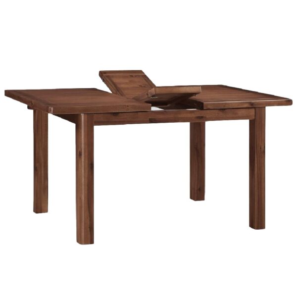 Areli Wooden Extending Dining Table In Dark Brown